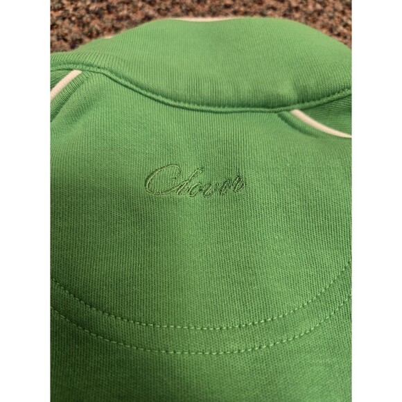 Clover Golf Polo Shirt 1/4 Zip Long Sleeve Green (Women's Medium) - Picture 14 of 14